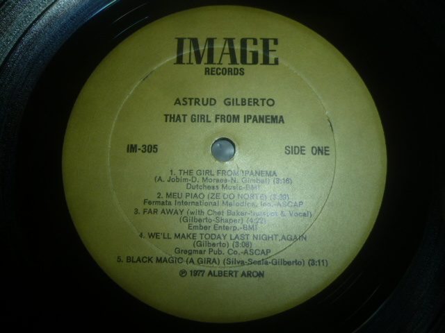 画像: ASTRUD GILBERTO/THAT GIRL FROM IPANEMA