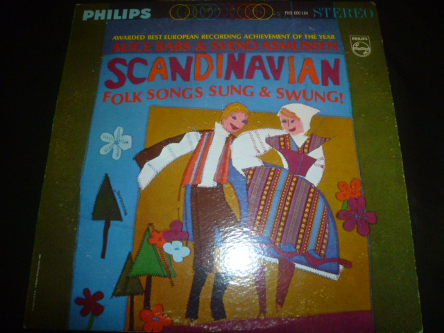 画像1: ALICE BABS & SVEND ASMUSSEN/SCANDINAVIAN FOLK SONGS SUNG & SWUNG