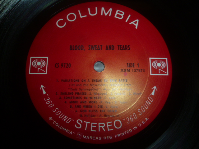 画像: BLOOD, SWEAT & TEARS/SAME