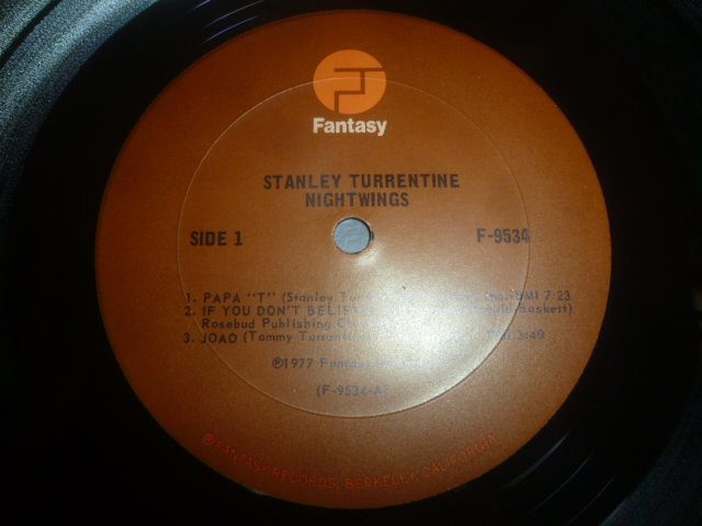 画像: STANLEY TURRENTINE/NIGHTWINGS