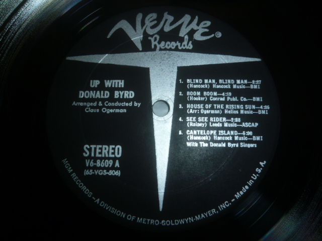 画像: DONALD BYRD/UP WITH DONALD BYRD