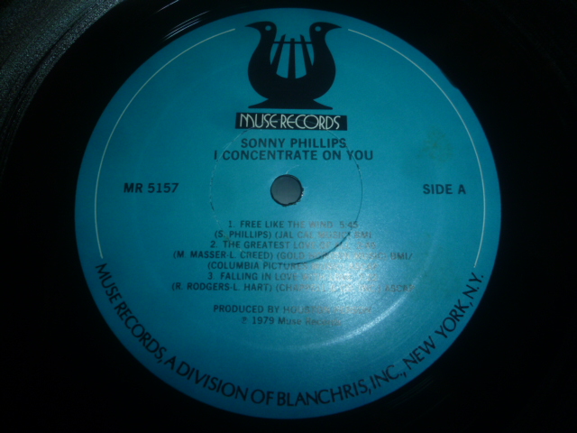 画像: SONNY PHILLIPS/I CONCENTRATE ON YOU