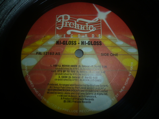 画像: HI-GLOSS/SAME