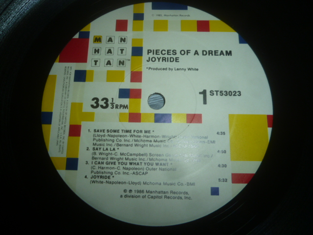 画像: PIECES OF A DREAM/JOYRIDE