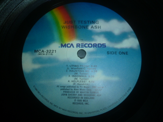画像: WISHBONE ASH/JUST TESTING