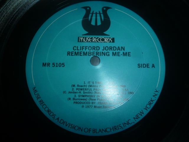 画像: CLIFFORD JORDAN/REMEMBERING ME-ME