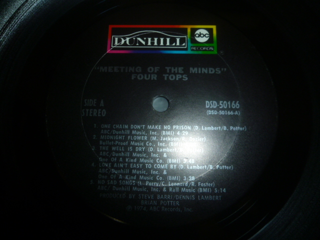 画像: FOUR TOPS/MEETING OF THE MINDS