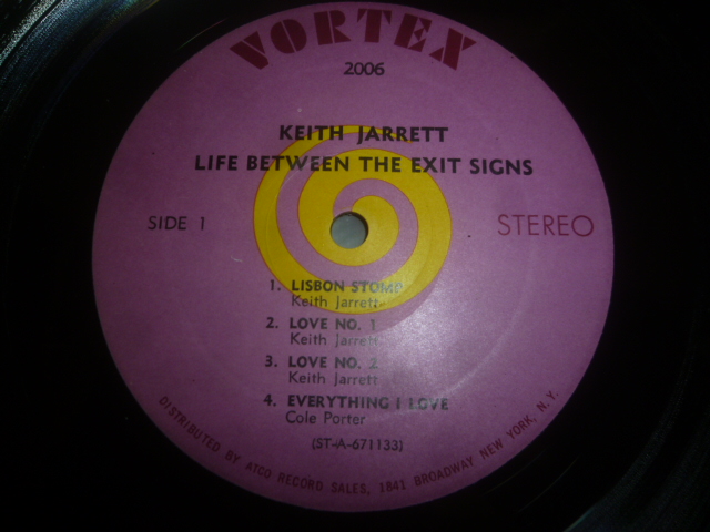 画像: KEITH JARRETT/LIFE BETWEEN THE EXIT SIGNS