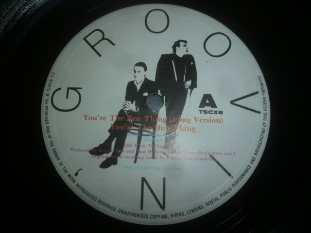 画像: STYLE COUNCIL/YOU'RE THE BEST THING (12")