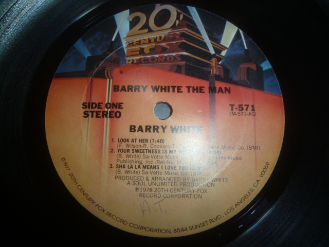 画像: BARRY WHITE/THE MAN