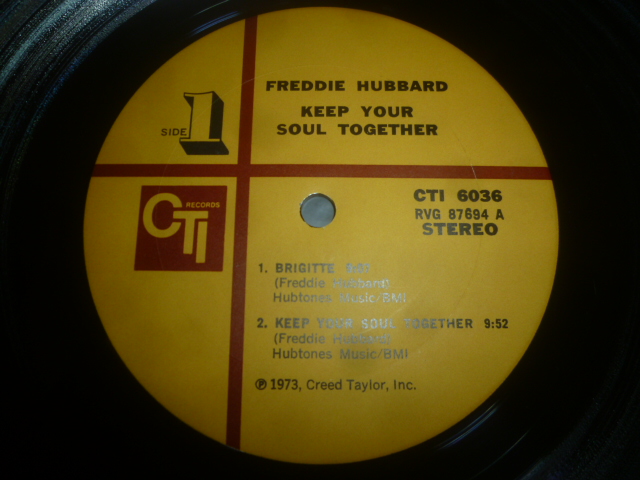 画像: FREDDIE HUBBARD/KEEP YOUR SOUL TOGETHER