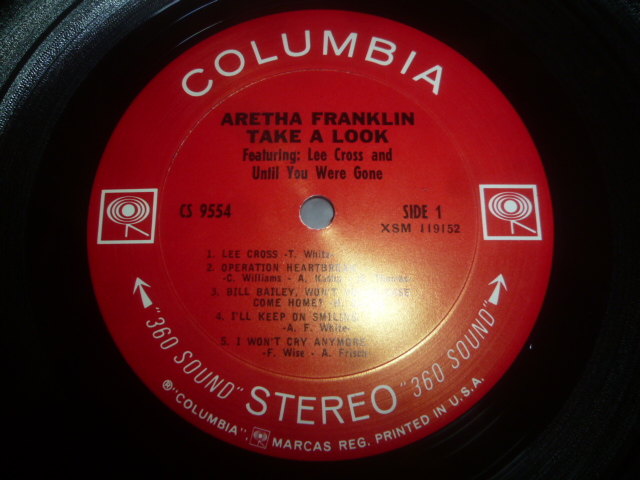 画像: ARETHA FRANKLIN/TAKE A LOOK