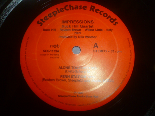 画像: BUCK HILL QUARTET/IMPRESSIONS