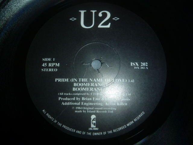 画像: U2/PRIDE (IN THE NAME OF LOVE) (12")