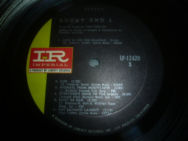 画像: BOBBY AND I/SAME