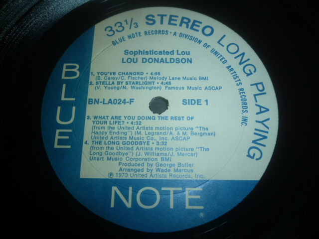 画像: LOU DONALDSON/SOPHISTICATED LADY