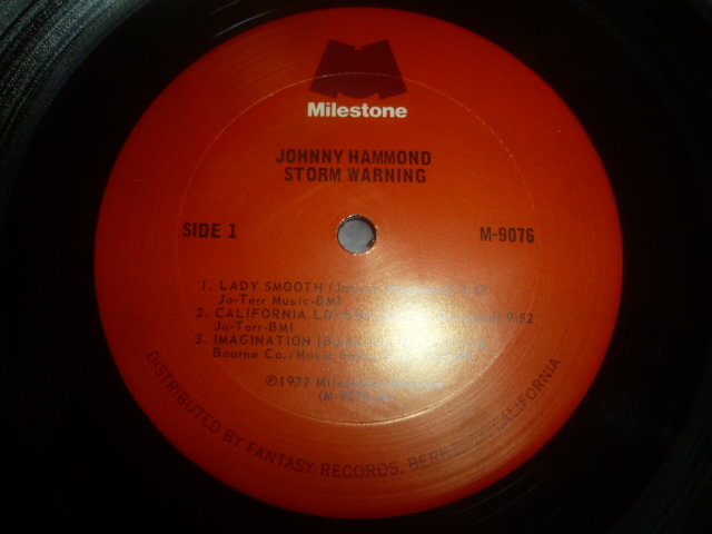 画像: JOHNNY HAMMOND/STORM WARNING