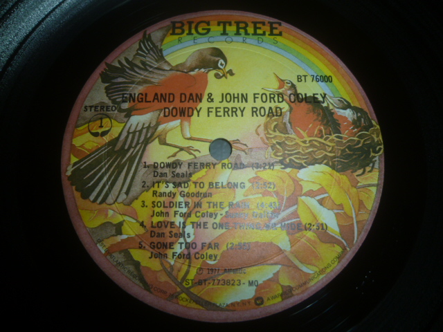 画像: ENGLAND DAN & JOHN FORD COLEY/DOWDY FERRY ROAD