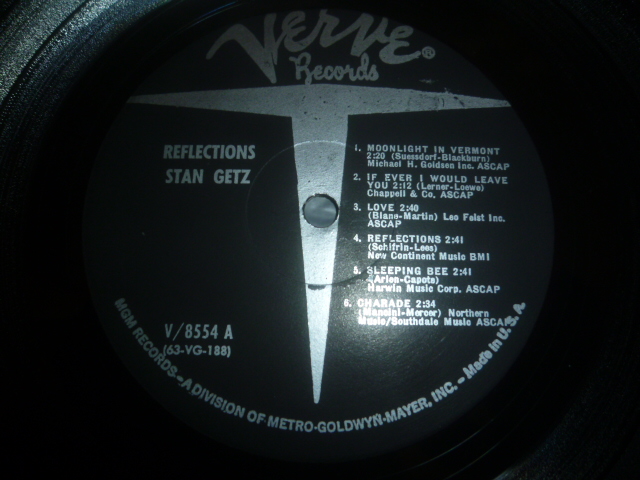 画像: STAN GETZ/REFLECTIONS