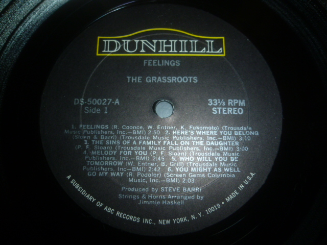 画像: GRASSROOTS/FEELINGS