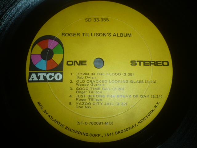 画像: ROGER TILLISON/ROGER TILLISON'S ALBUM
