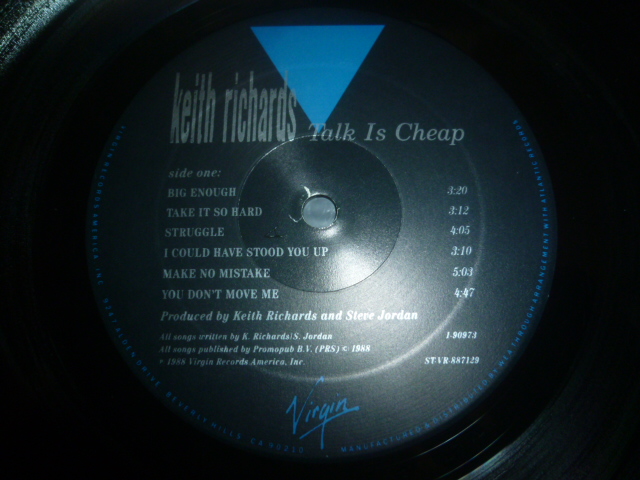 画像: KEITH RICHARDS/TALK IS CHEAP