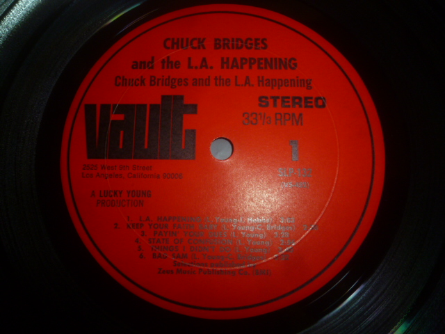 画像: CHUCK BRIDGES & THE L.A. HAPPENING/SAME