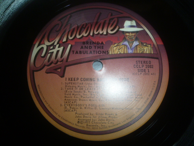 画像: BRENDA & THE TABULATIONS/I KEEP COMING BACK FOR MORE