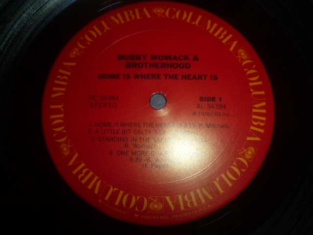 画像: BOBBY WOMACK & BROTHERHOOD/HOME IS WHERE THE HEART IS