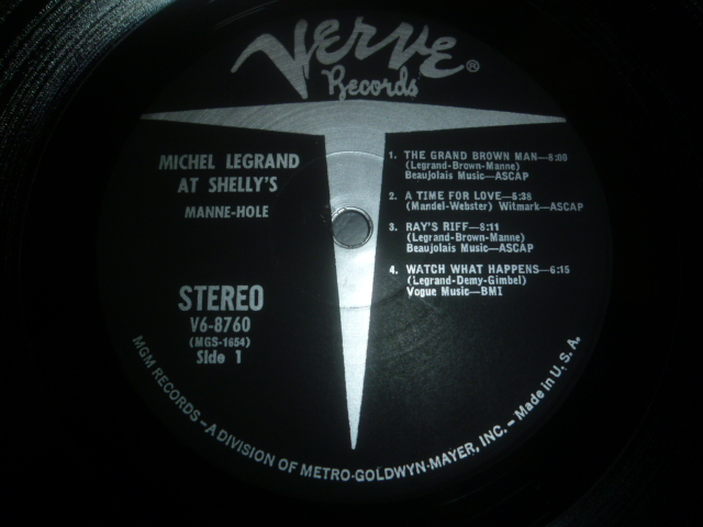 画像: MICHEL LEGRAND/AT SHELLY'S MANNE-HOLE