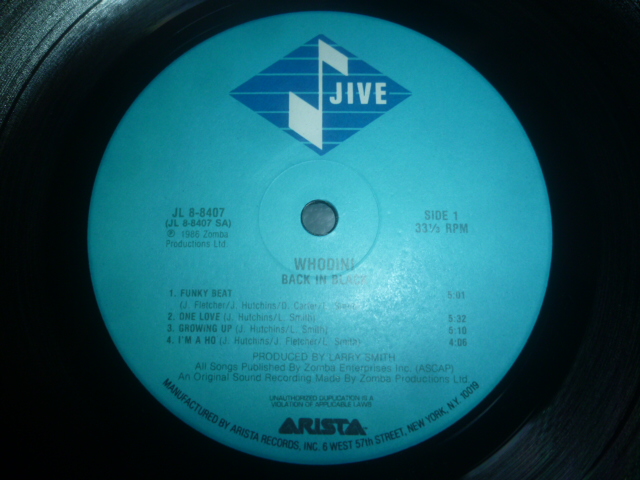 画像: WHODINI/BACK IN BLACK