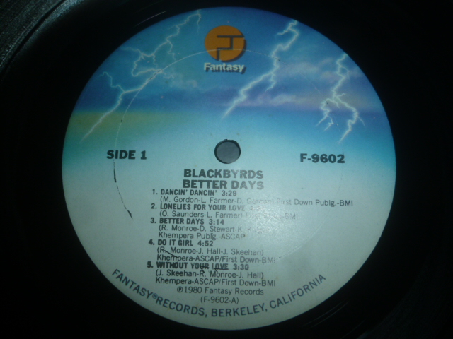 画像: BLACKBYRDS/BETTER DAYS