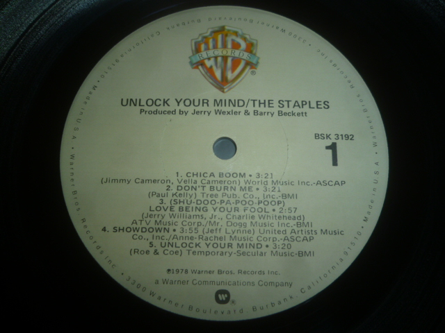 画像: STAPLE SINGERS/UNLOCK YOUR MIND