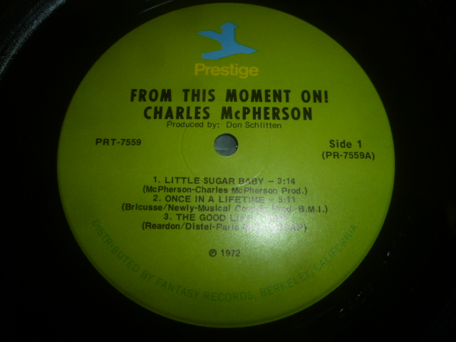 画像: CHARLES McPHERSON/FROM THIS MOMENT ON!