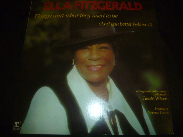 画像1: ELLA FITZGERALD/THINGS AIN'T WHAT THEY USED TO BE