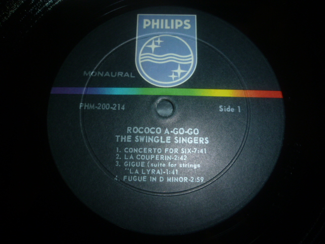 画像: SWINGLE SINGERS/ROCOCO A-GO-GO