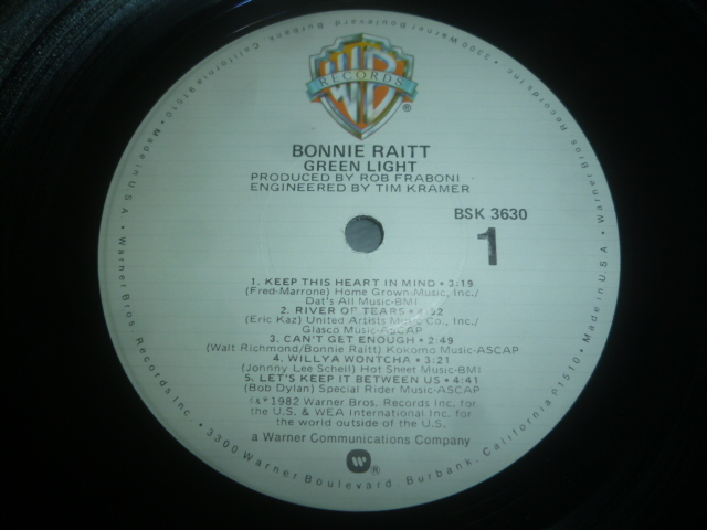 画像: BONNIE RAITT/GREEN LIGHT