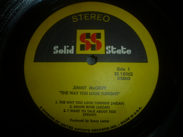 画像: JIMMY McGRIFF/THE WAY YOU LOOK TONIGHT