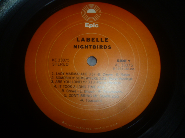 画像: LABELLE/NIGHTBIRDS