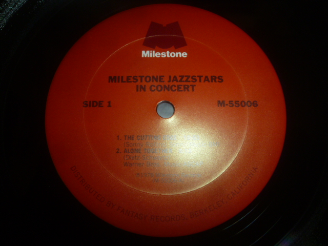 画像: MILESTONE JAZZSTARS/IN CONCERT