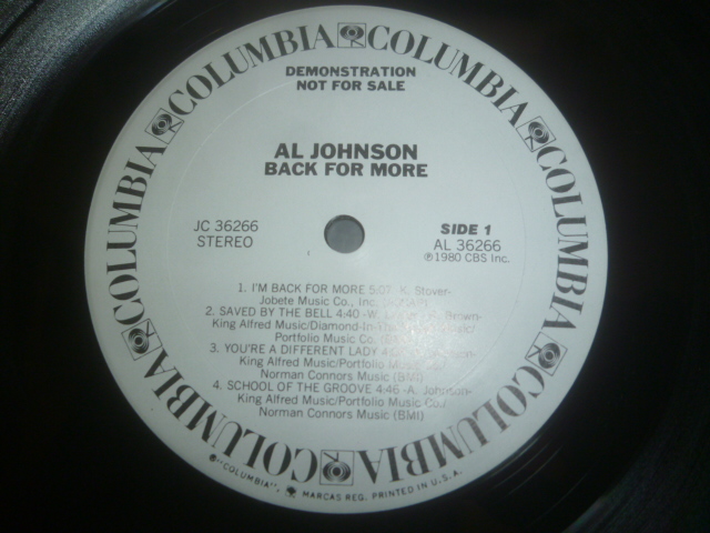 画像: AL JOHNSON/BACK FOR MORE