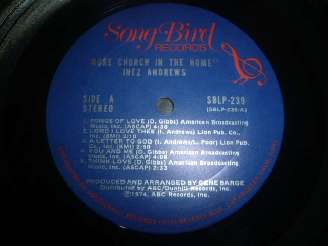 画像: INEZ ANDREWS/MORE CHURCH IN THE HOME