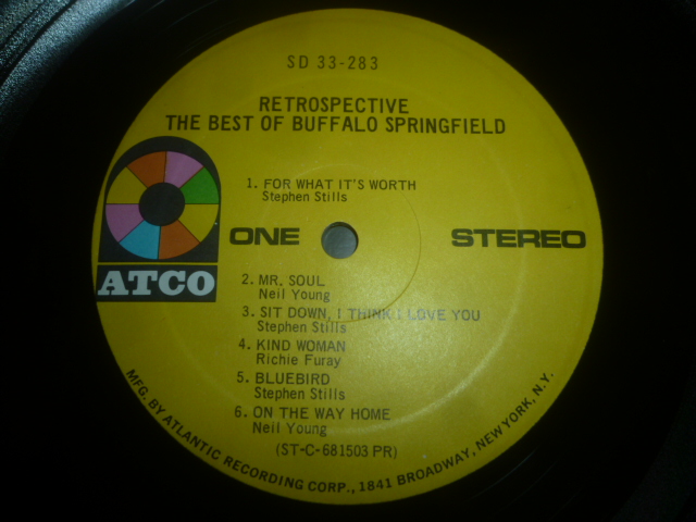 画像: BUFFALO SPRINGFIELD/RETROSPECTIVE