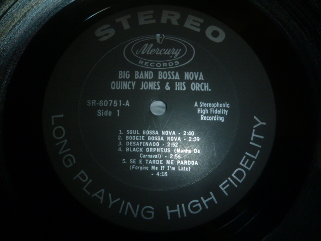 画像: QUINCY JONES & HIS ORCHESTRA/BIG BAND BOSSA NOVA