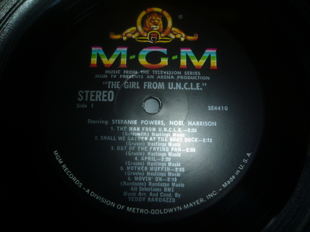 画像: OST/THE GIRL FROM U.N.C.L.E.