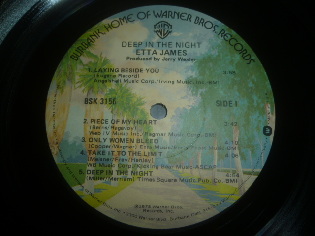 画像: ETTA JAMES/DEEP IN THE NIGHT