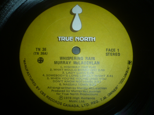 画像: MURRAY McLAUCHLAN/WHISPERING RAIN