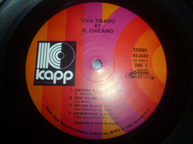 画像: EL CHICANO/VIVA TIRADO BY EL CHICANO