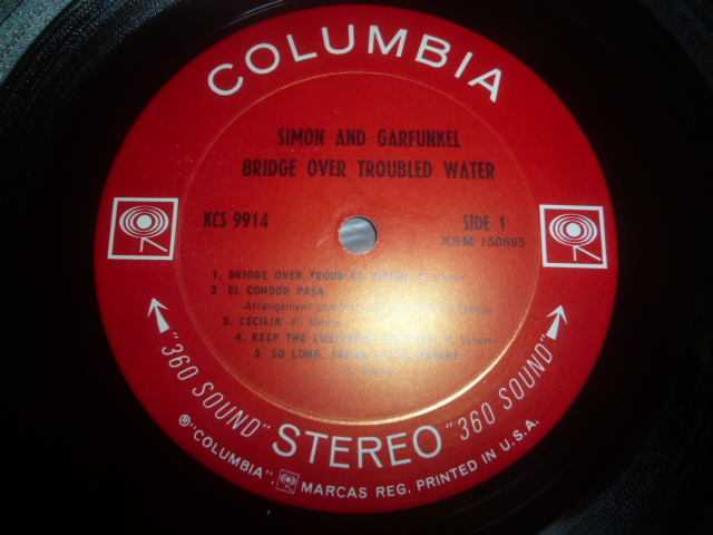 画像: SIMON & GARFUNKEL/BRIDGE OVER TROUBLED WATER