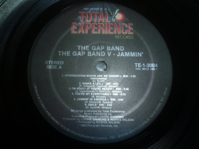 画像: GAP BAND/V - JAMMIN'
